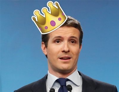 Pablo Casado se viene arriba: "¡Viva el rey que todos hemos votado!"