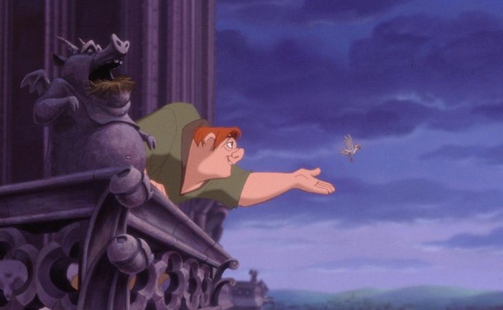 Disney adaptó la obra maestra de Víctor Hugo, 'El jorobado de Notre Dame, en 1996