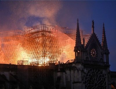Todo lo que se ha salvado y destruido en la catedral de Notre Dame