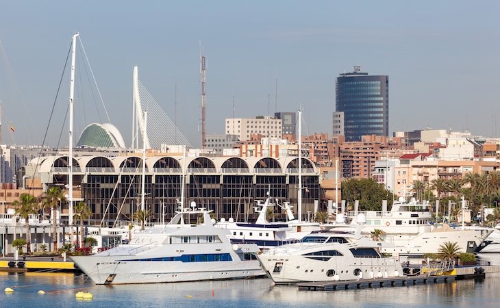 El crucero llegó al puerto de Valencia