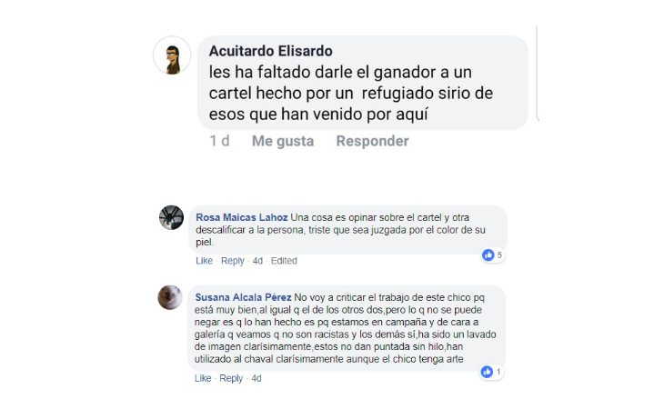 Más comentarios racistas a la noticia