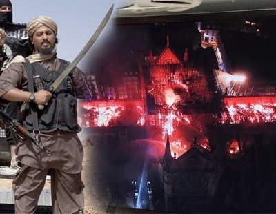 El Daesh celebra el incendio de Notre Dame como "un buen presagio" y "castigo de Alá"