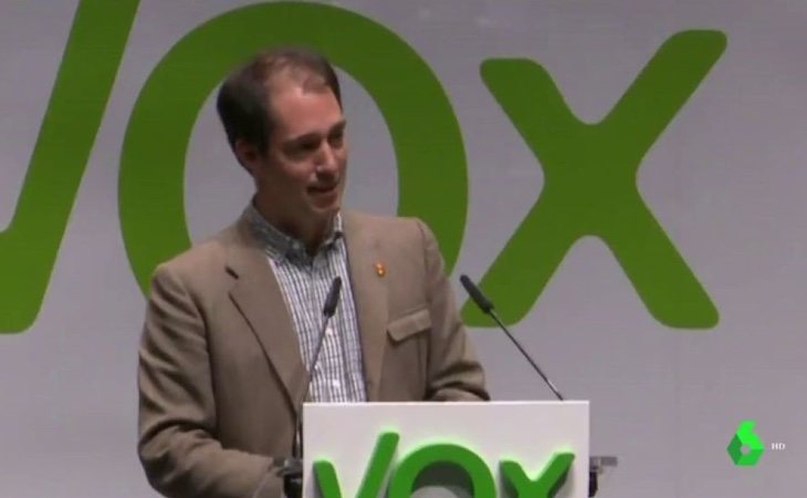 El vicepresidente de VOX, Víctor González Coello, anunció que quería cerrar La Sexta