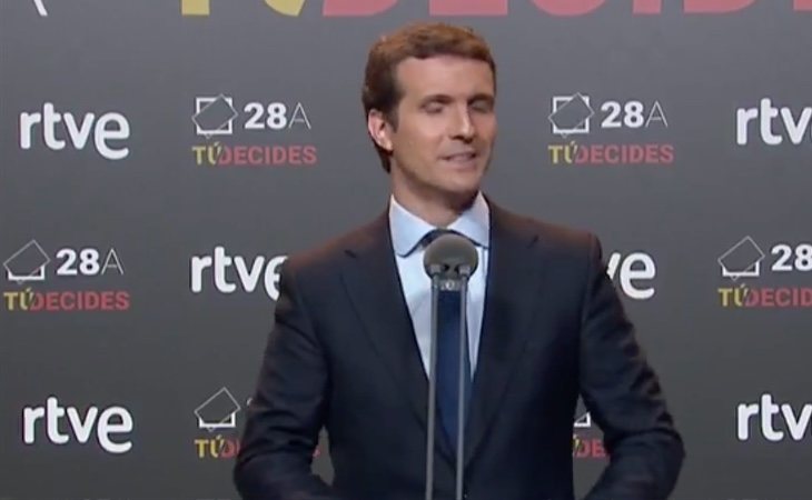 Pablo Casado se despide atacando a Sánchez: 'El PP es el único que da prosperidad'