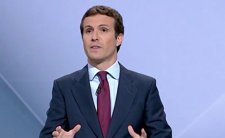 Pablo Casado defiende al PP como salvador de la economía y asegura que Sánchez tiene su modelo en Veneuzela o Ecuador