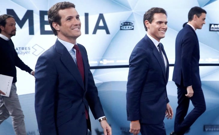 Casado consiguió recuperar el espacio que Rivera le había arrebatado la jornada anterior