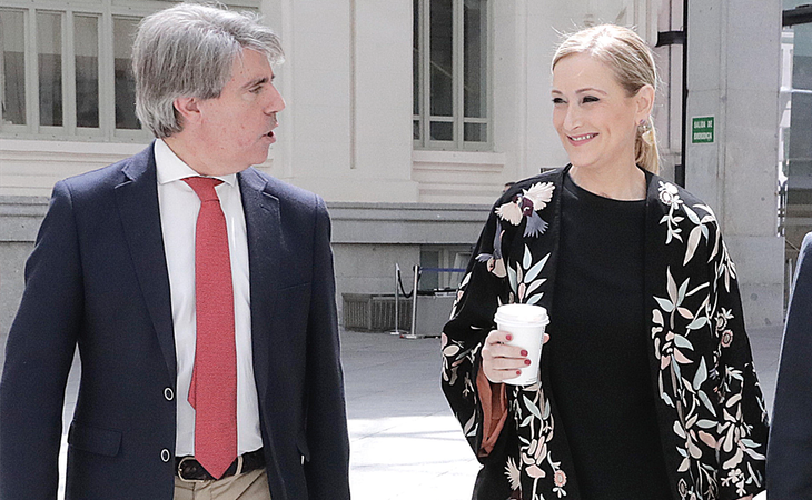 Garrido sucedió a Cristina Cifuentes al frente de la Comunidad de Madrid