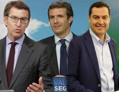 Juanma Moreno y Feijóo: los nombres que suenan como relevo para Pablo Casado