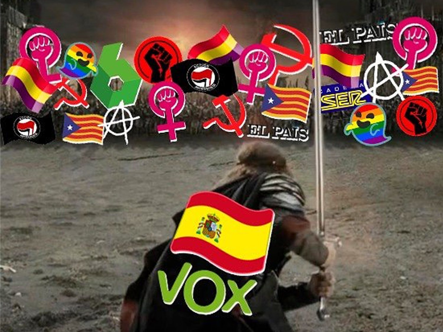 Warner Bros acusa a VOX de usar una imagen de 'ESDLA' en una campaña de odio