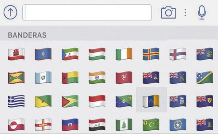 El emoji de la bandera de las Islas Canarias