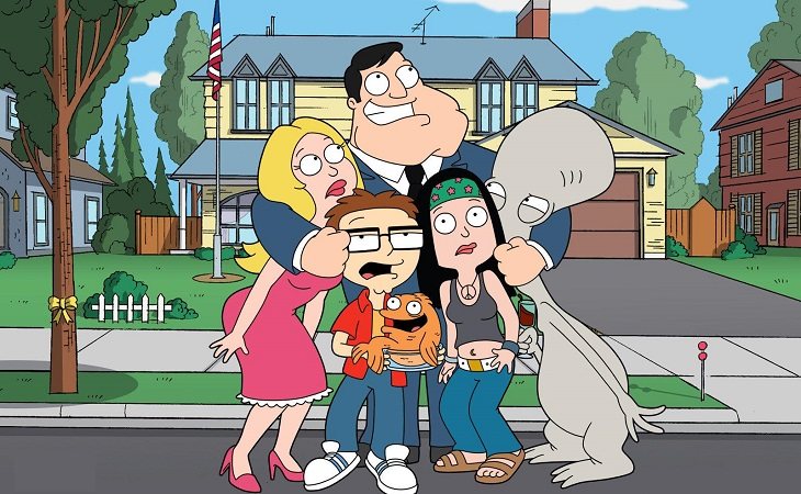 Familia protagonista de 'American Dad'