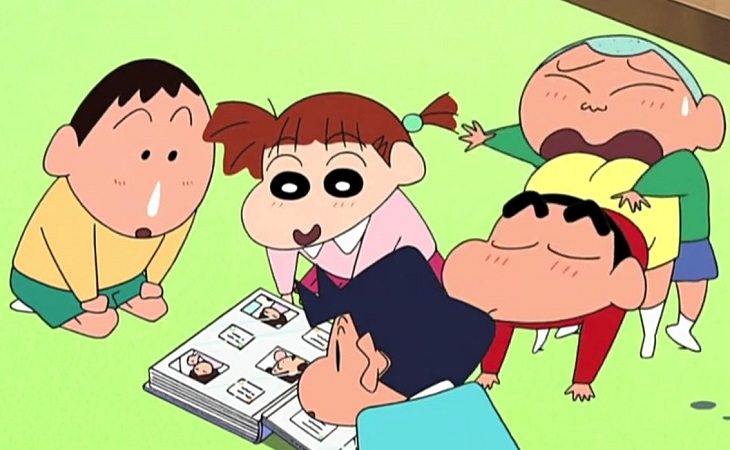 Shin Chan y sus amigos