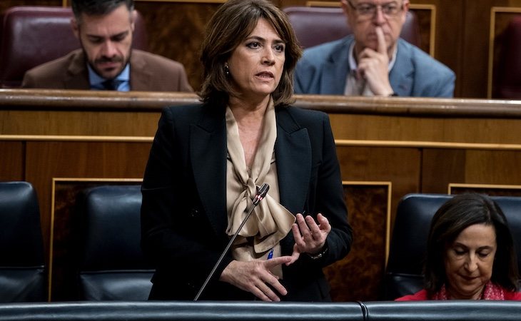 Dolores Delgado ha sido ministra de Justicia desde la moción de censura de Pedro Sánchez