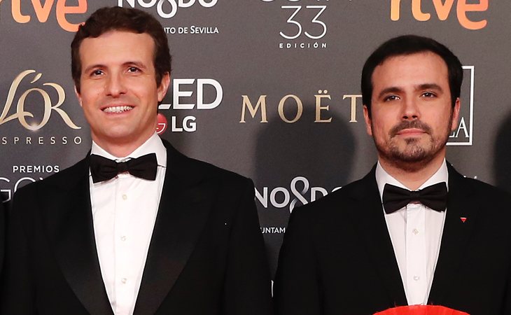 Pablo Casado y Alberto Garzón