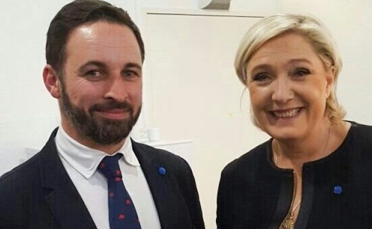 Santiago Abascal y Marine Le Pen