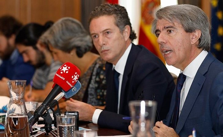 Rafael Prieto y Ángel Garrido, director general y presidente de Canal de Isabel II respectivamente