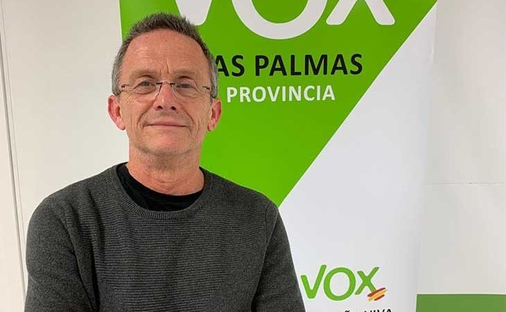 Carmelo González, candidato de VOX en Canarias