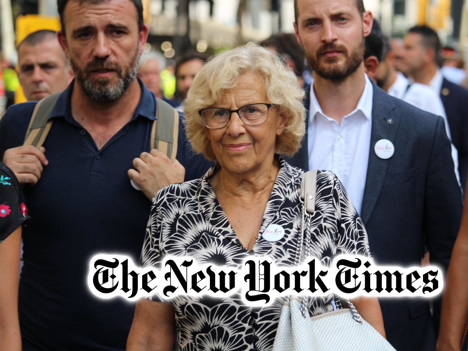 The New York Times elogia la gestión de Carmena como alcaldesa de Madrid