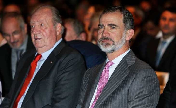 Juan Carlos I y Felipe VI