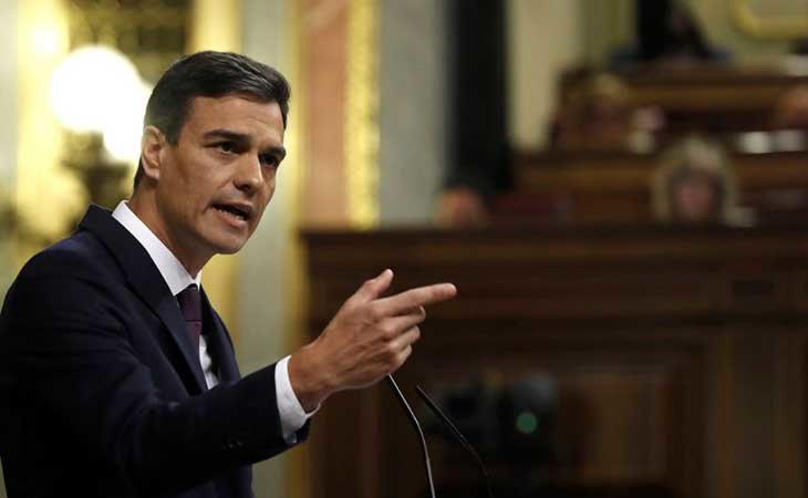 Pedro Sánchez en el Congreso