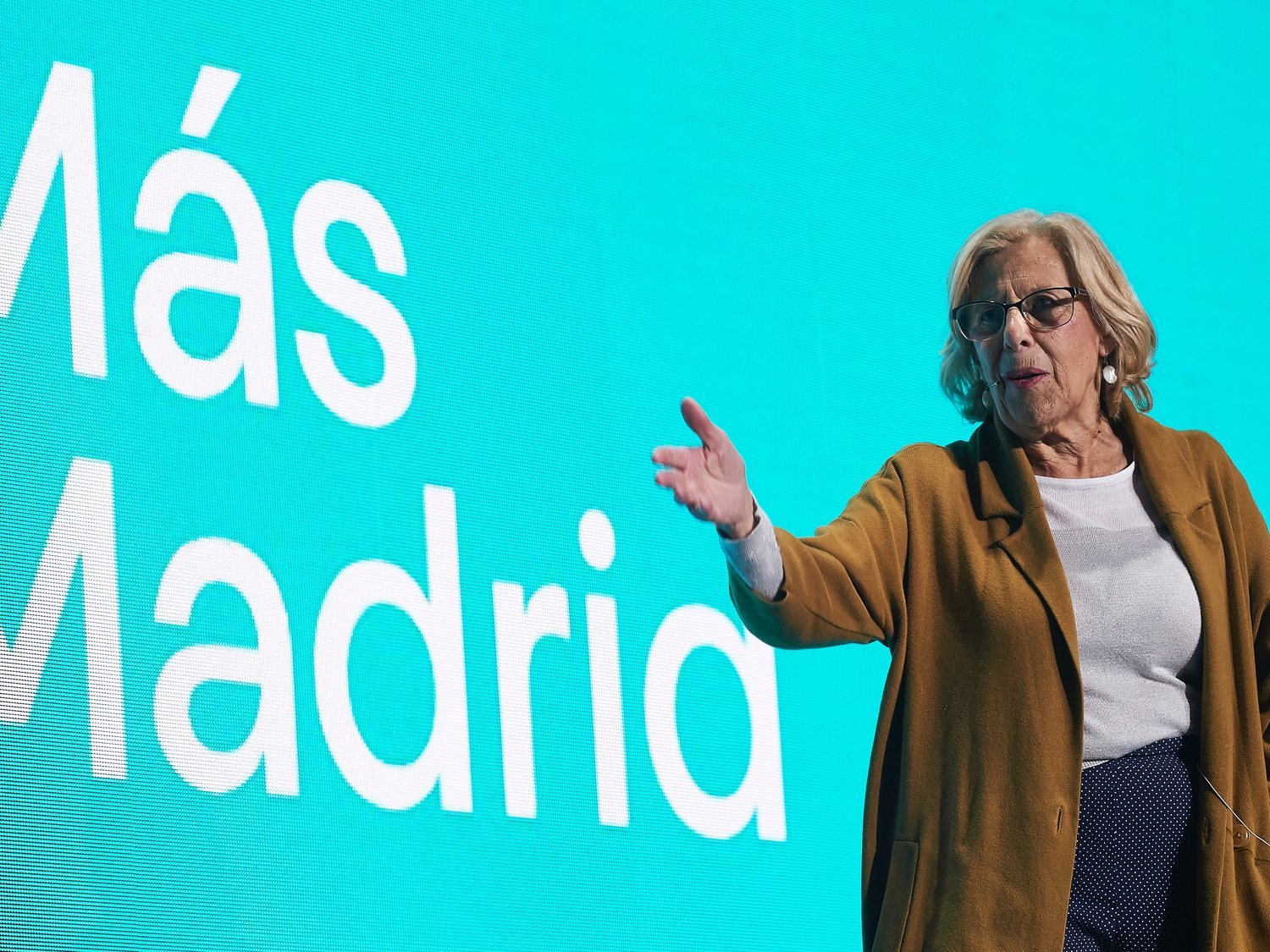 Convocan una manifestación en Cibeles para que Manuela Carmena siga de alcaldesa de Madrid