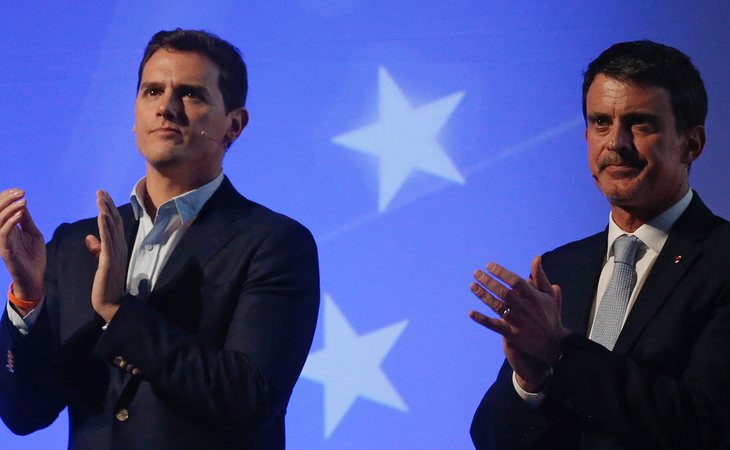 Albert Rivera y Manuel Valls