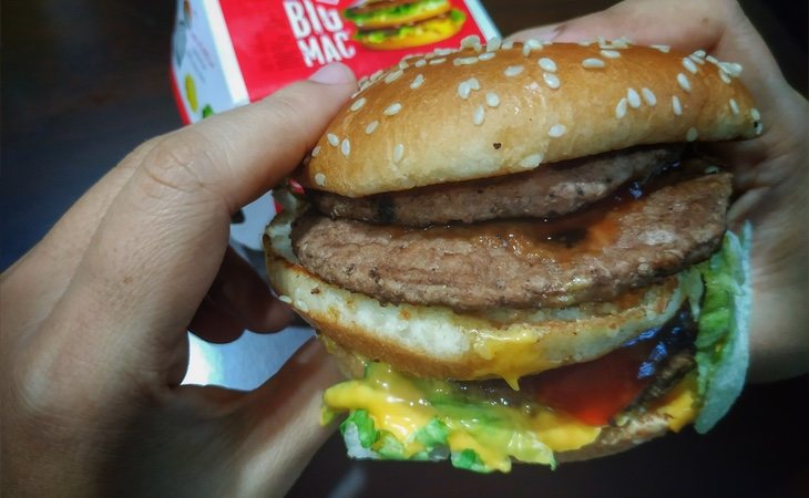 El Big Mac produce una serie de efectos en nuestro organismo