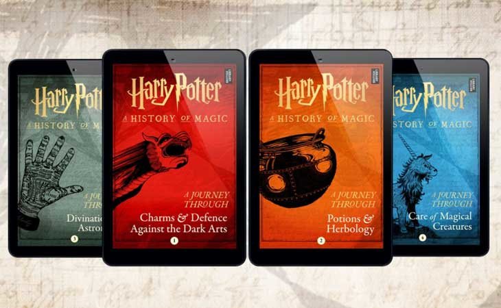 Los cuatros nuevos libros del universo Harry Potter