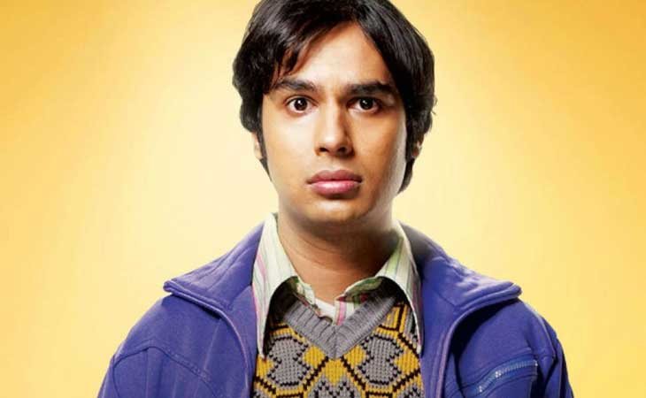 Rajesh de 'The Big Bang Theory'