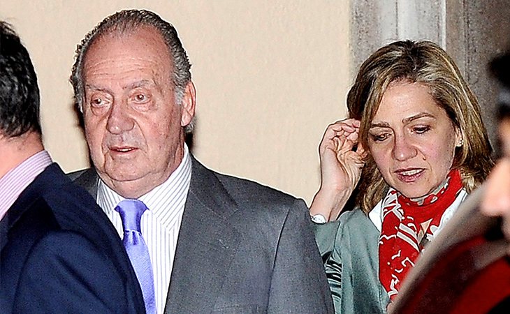 Juan Carlos no ha dejado de ver a su hija menor, Cristina