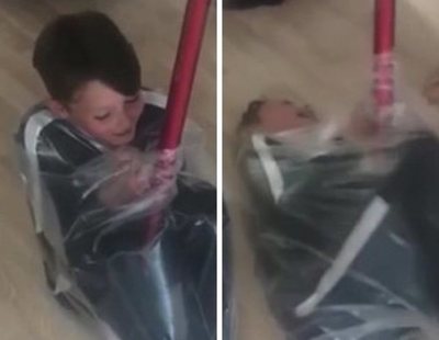 #VacuumChallenge: el reto viral que consiste en envasarse al vacío en una bolsa de basura