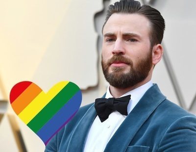 Tres hombres proponen un desfile del 'Orgullo Hetero'  y Chris Evans se ríe de ellos