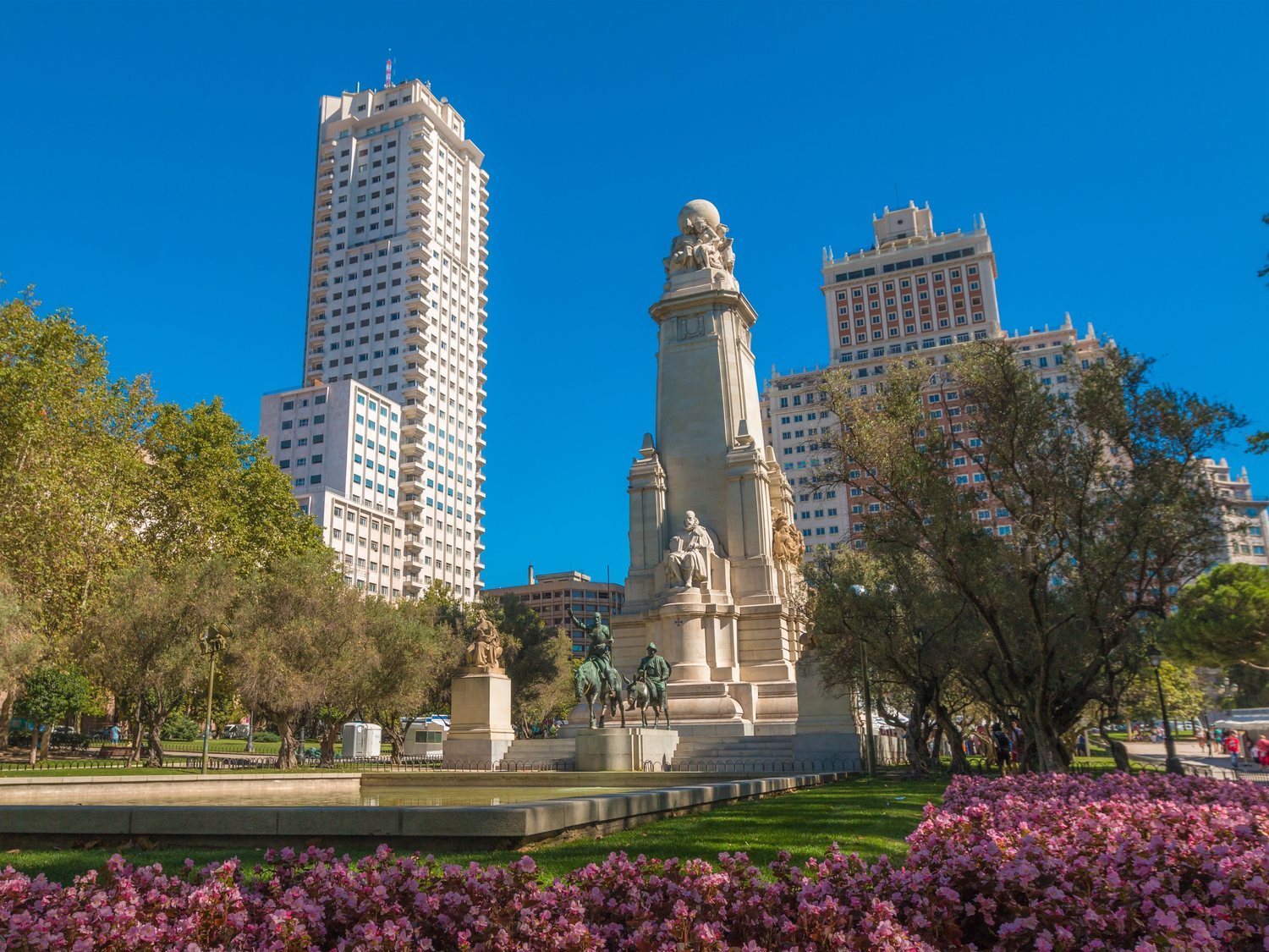 El desconocido patrimonio escondido debajo la Plaza de España de Madrid que para las obras