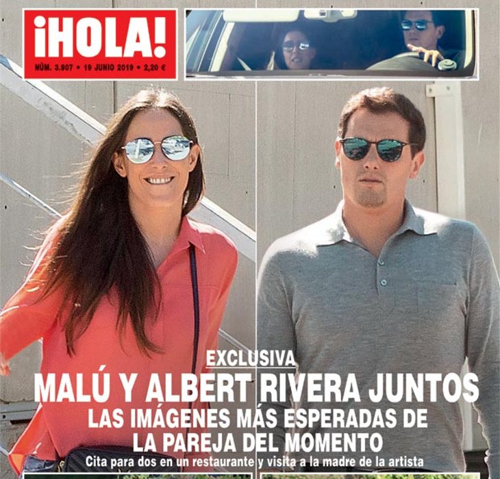 Albert Rivera y Malú, en la portada del ¡Hola!