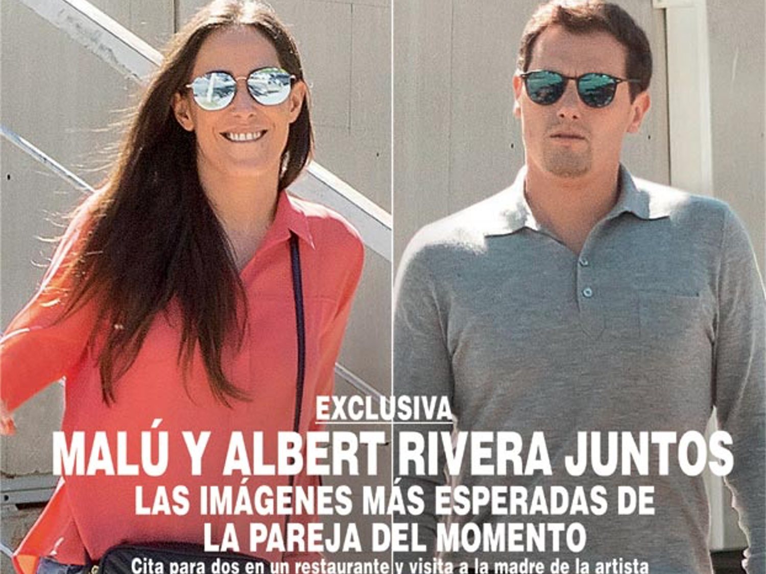 Albert Rivera y Malú, portada de una revista tras el pacto entre Ciudadanos y VOX