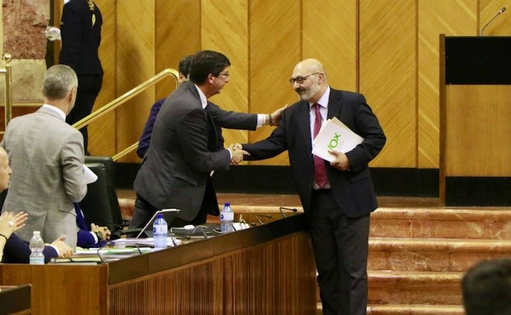 VOX, Ciudadanos y PP han llegado a un acuerdo para firmar los Presupuestos andaluces