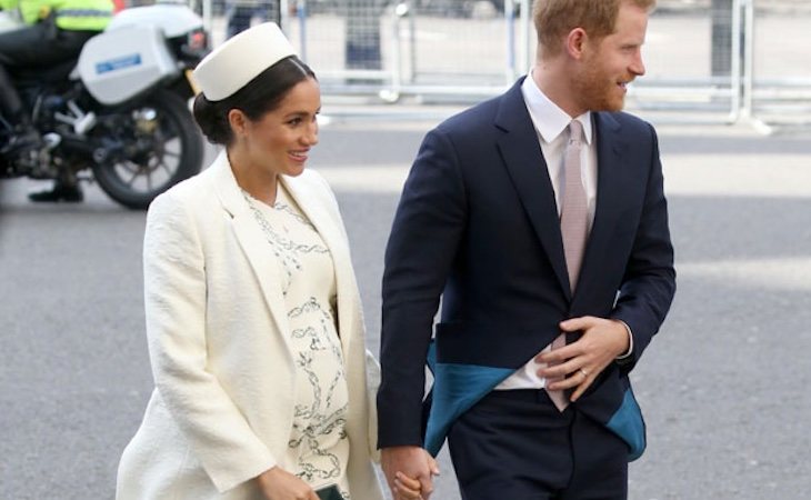 Meghan Markle ya lució el mismo estampado que Victoria Beckham