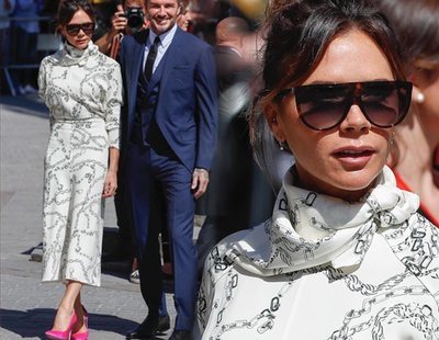 Victoria Beckham la lía al saltarse el protocolo en la boda de Sergio Ramos y Pilar Rubio