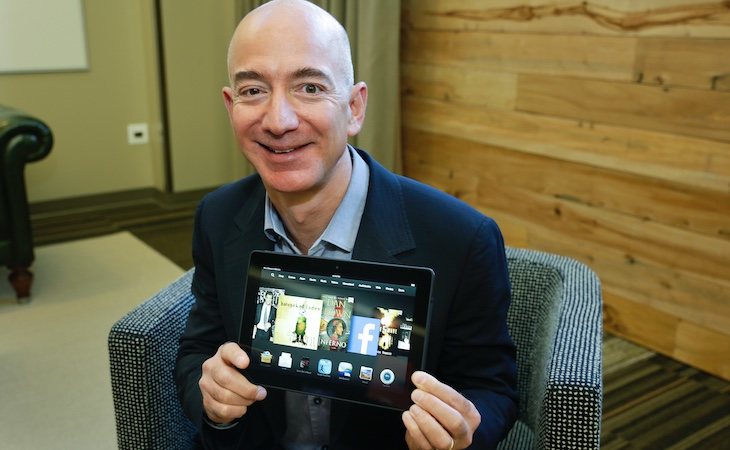 Jeff Bezos, el fundador de Amazon, es el hombre más rico del mundo