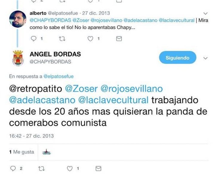 Tuit de Ángel Bordas