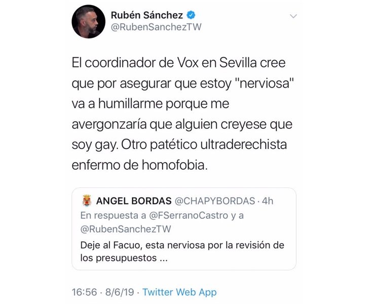 Conversación entre Rubén Sánchez y Ángel Bordas