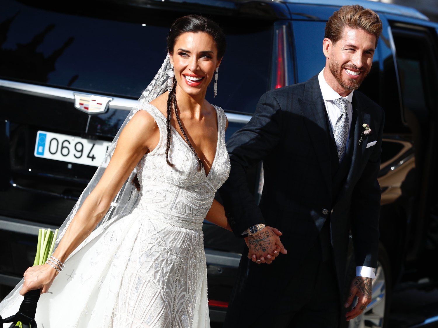 La otra versión de lo que pasó en la boda de Sergio Ramos y Pilar Rubio se hace viral