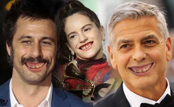 Hugo Silva, Rosalía y George Clooney, parodiados con los dientes de José Luis Martínez-Almeida