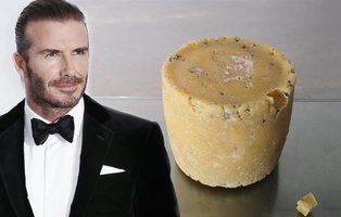 Fabrican un queso elaborado con piel muerta de David Beckham y otras celebridades