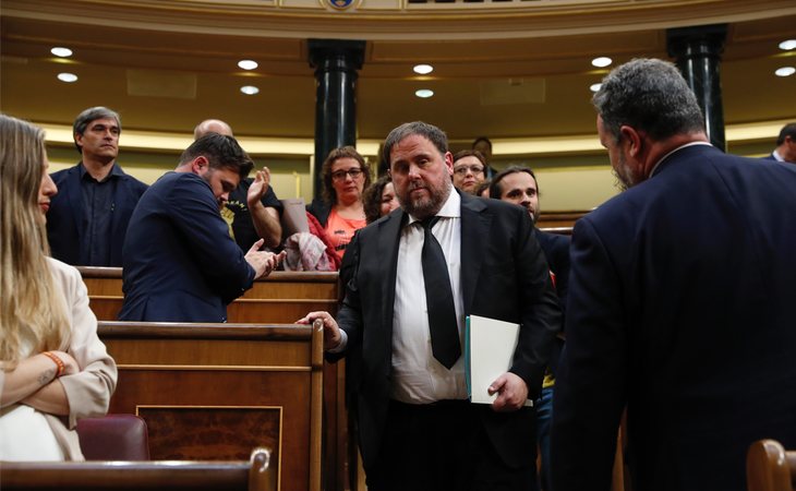 Oriol Junqueras, en prisión preventiva, a la espera de ser sentenciado por el Supremo por rebelión, malversación y sedición