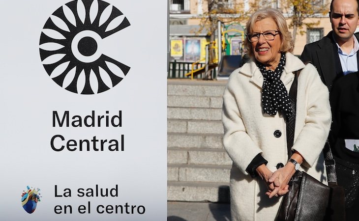 Manuela Carmena y su equipo impulsaron Madrid Central en noviembre de 2018