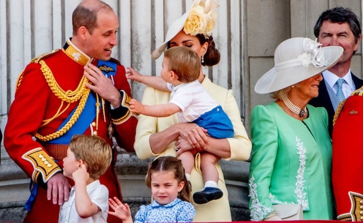 George, Charlotte y Louis son los tres sucesores de Guillermo de Inglaterra