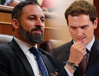 "Acojonado" y "sinvergüenza": VOX insulta a Albert Rivera