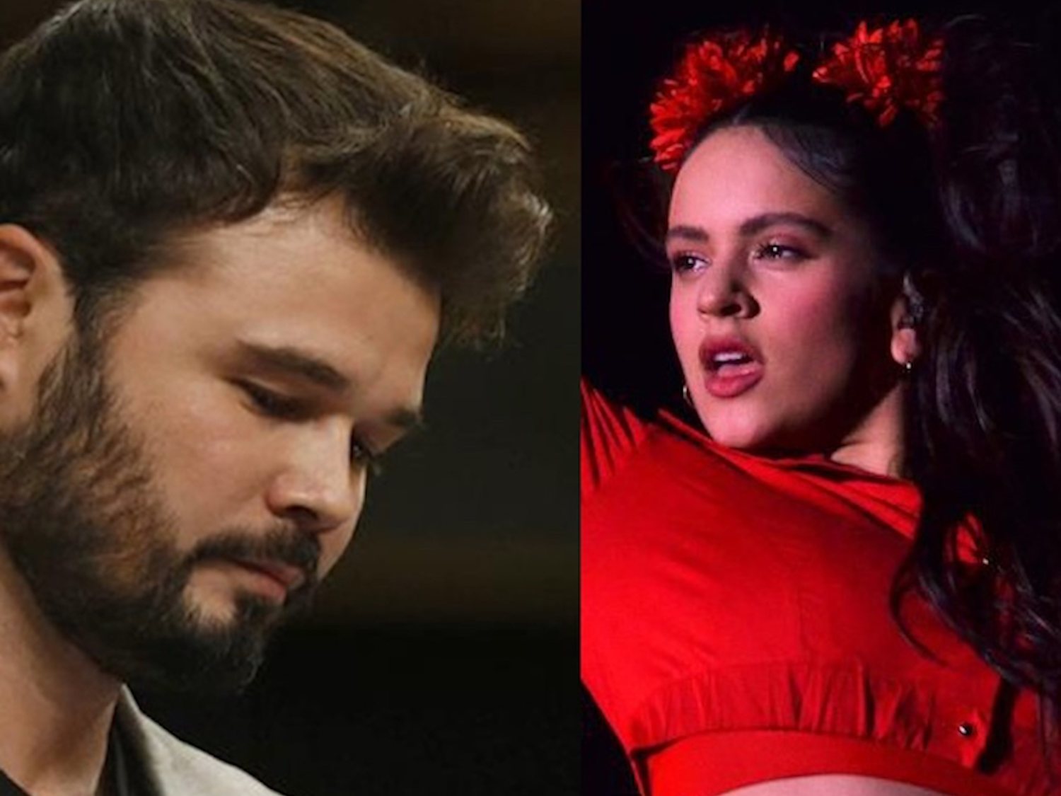 Las redes sociales estallan contra Rufián por elogiar la nueva canción de Rosalía