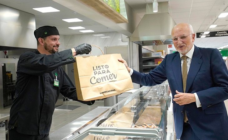 Mercadona se encuentra extendiendo su servicio de comida casera para llevar